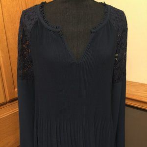 Knox Rose Blouse Navy